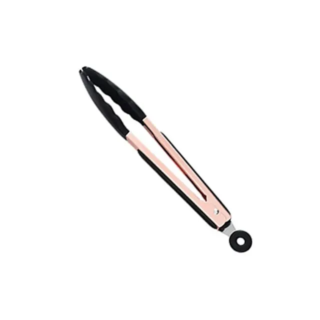 1 Pack Silicone Cooking Utensil Turner Soup Spoon Spatula Scoop Rose Gold Plated Handle Kitchenware Nonstick Kitchen Accessories