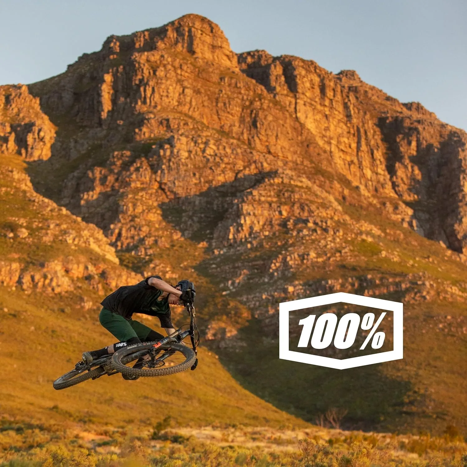 100% Ridecamp Mountain Biking Knee Pad - MTB & BMX Protection - Ultralight Mesh On Sleeve with Built in Padding