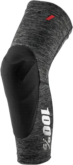 100% Teratec Mountain Biking Knee Pad - MTB & BMX Protection - Ultralight Nylon Slip On Sleeve with Built in Padding