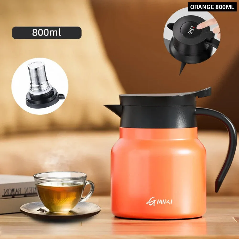 1000ml Ceramic Teapot with Filter and Handle