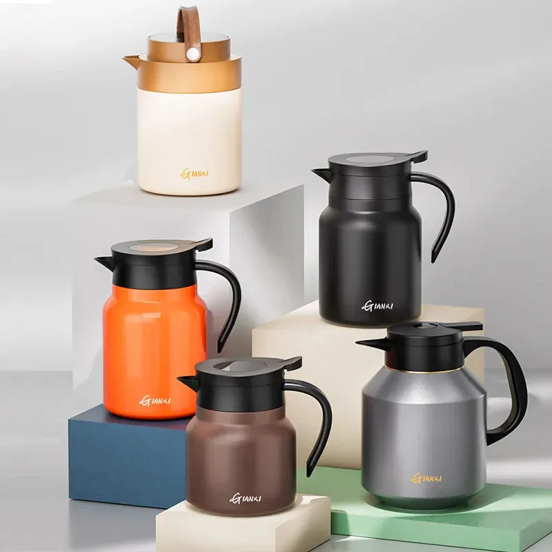 1000ml Ceramic Teapot with Filter and Handle