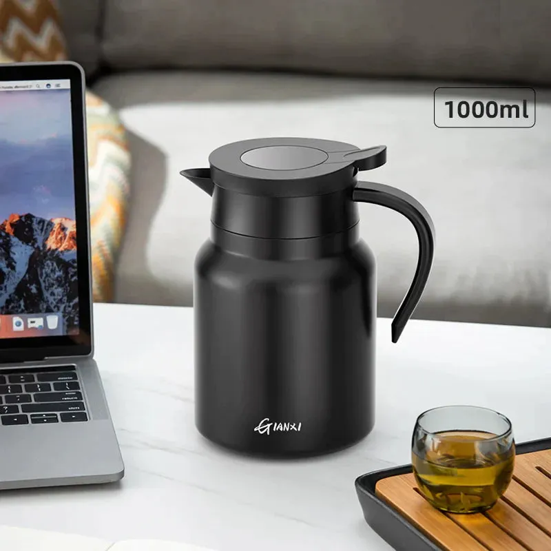1000ml Ceramic Teapot with Filter and Handle