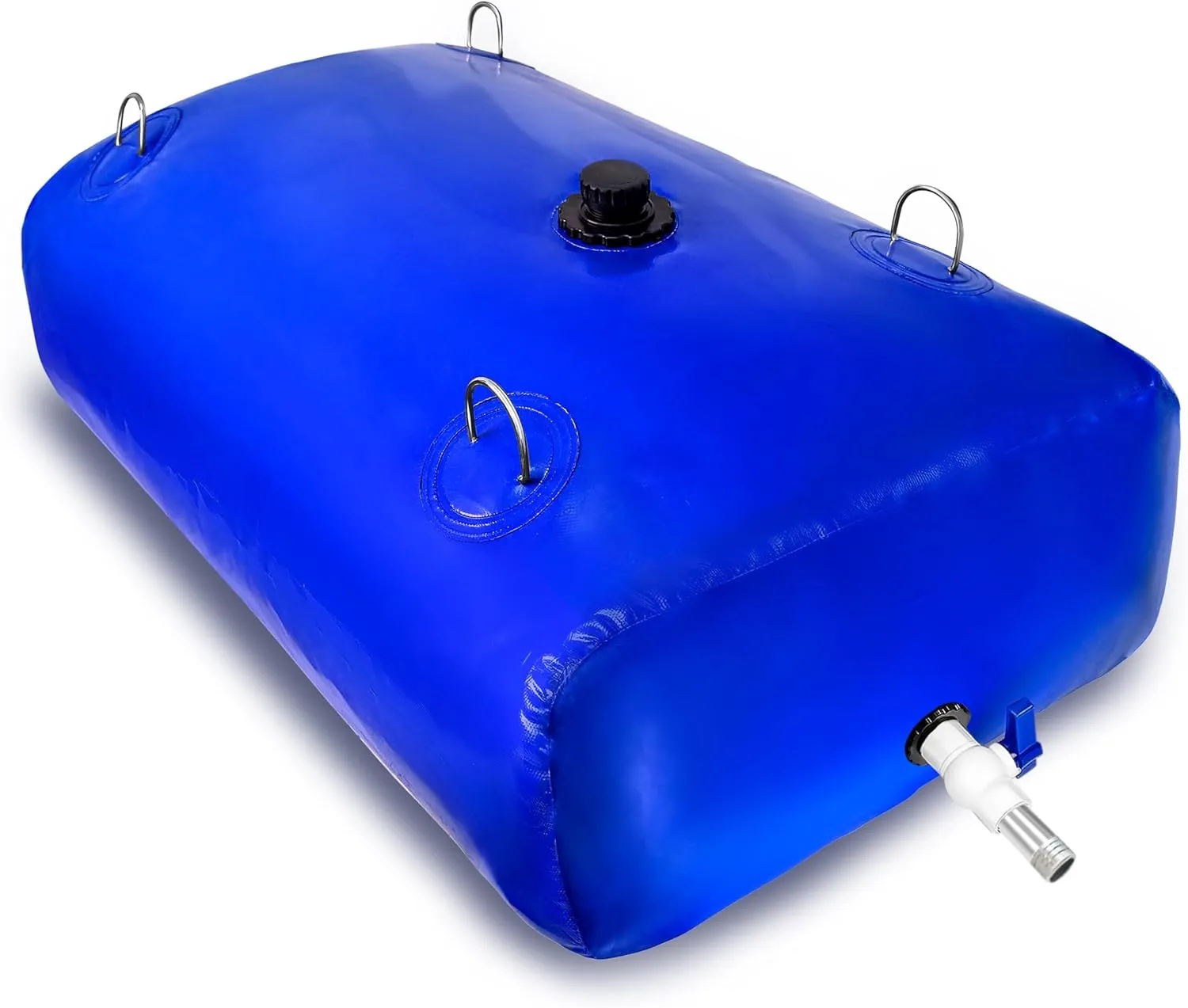 100Gal Portable Water Storage Bladder, Foldable Large Capacity Container Tank, Agricultural Irrigation, Camping, Firefighting, Outdoor Household