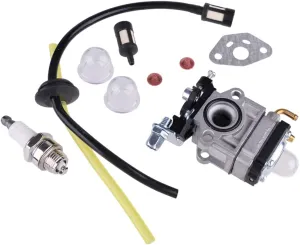 1Set Carburetor Fuel Filter Kit compatible for Einhell Royal MSB34 / MSB 34 / Fuxtec FX-RT126