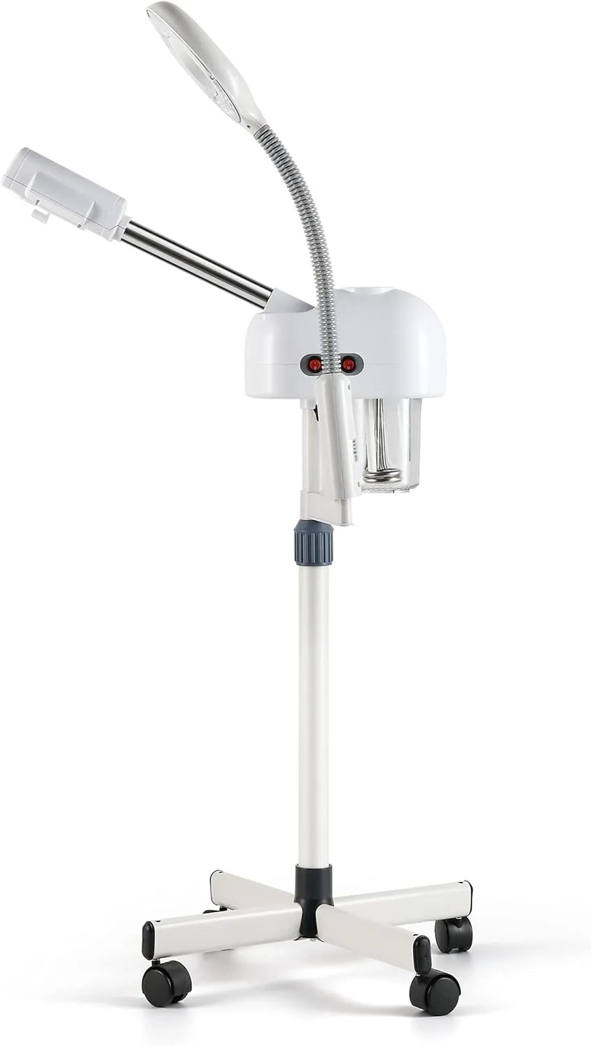 2 in 1 Facial Steamer with 5X Magnifying Lamp, Aromatherapy Face Steamer for Home Beauty Salon, Personal Skin Care Deep Cleaning Beauty Equipment