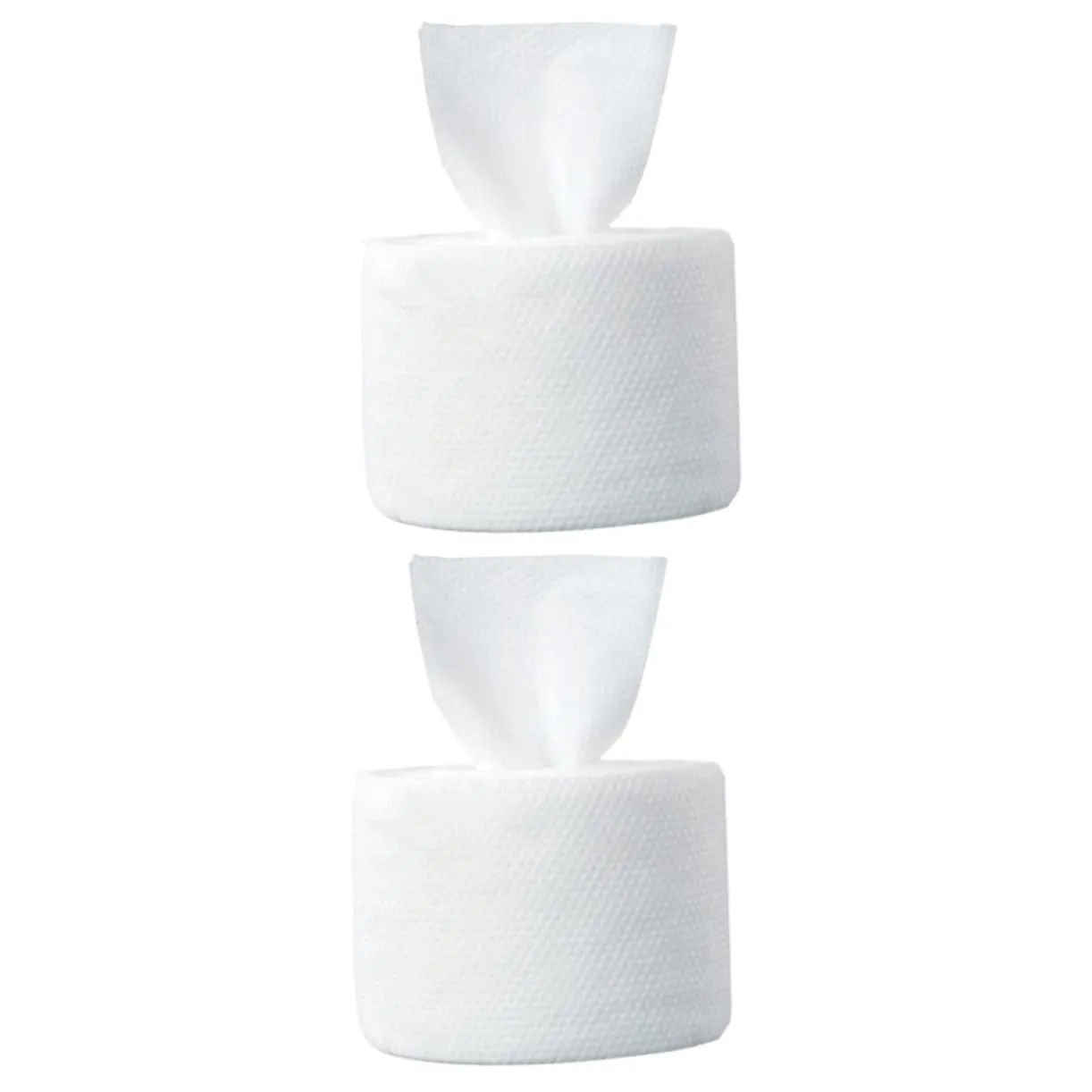 2 Packs Disposable Face Dual Use Pure Cotton Towels for Portable Makeup for Travel and Outdoor Use