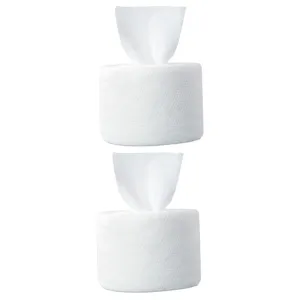 2 Packs Disposable Face Dual Use Pure Cotton Towels for Portable Makeup for Travel and Outdoor Use