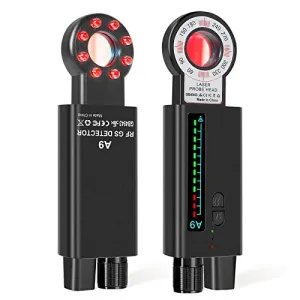 2022 New Hidden Devices Detector,4 in 1 Bug Detectors Anti-Spy Detector,12 Levels Sensitivity for GPS Blocker Camera Listening Divice Finder for Home,Office,Hotel,Auto