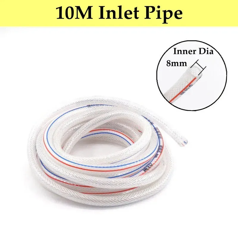 2~10M Household Portable Battery Washer Gun High Pressure Car Washing Machine Water Inlet Hose Filter Kit Suction Pipe Set