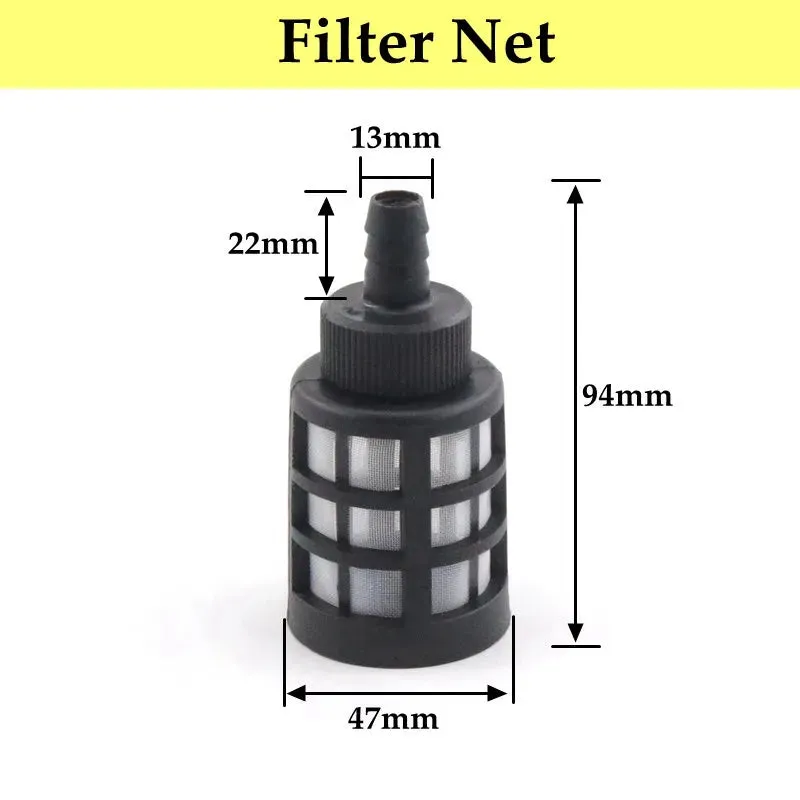 2~10M Household Portable Battery Washer Gun High Pressure Car Washing Machine Water Inlet Hose Filter Kit Suction Pipe Set
