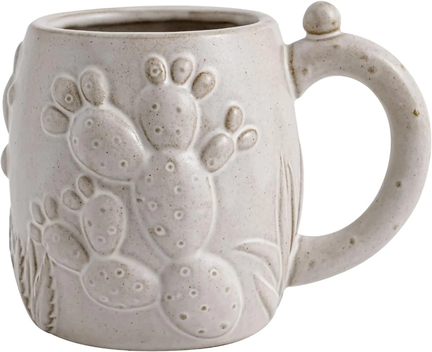 22 oz Cactus Mug, Large Ceramic Coffee Mug, 3D Cactus Coffee Mug for Office and Home, Cool Novelty Birthday Gift, Novelty Coffee Mugs