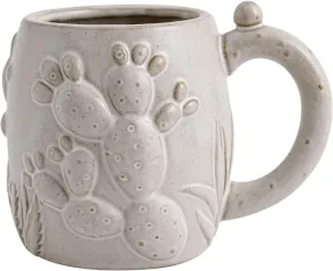 22 oz Cactus Mug, Large Ceramic Coffee Mug, 3D Cactus Coffee Mug for Office and Home, Cool Novelty Birthday Gift, Novelty Coffee Mugs