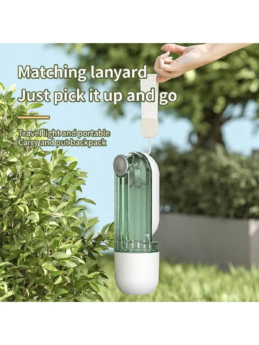 3-in-1 Portable Water Bottle – Leak-Proof Food & Water Dispenser for Dogs & Cats