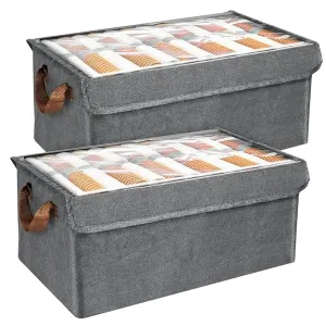 3528 Foldable Storage Baskets with Handles