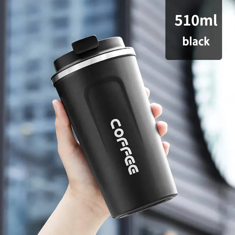 380ml/510ml Coffee Filter Portable Reusable Double Layer Stainless Steel Coffee Cup Coffee Dripper Cup Set Coffee Appliances