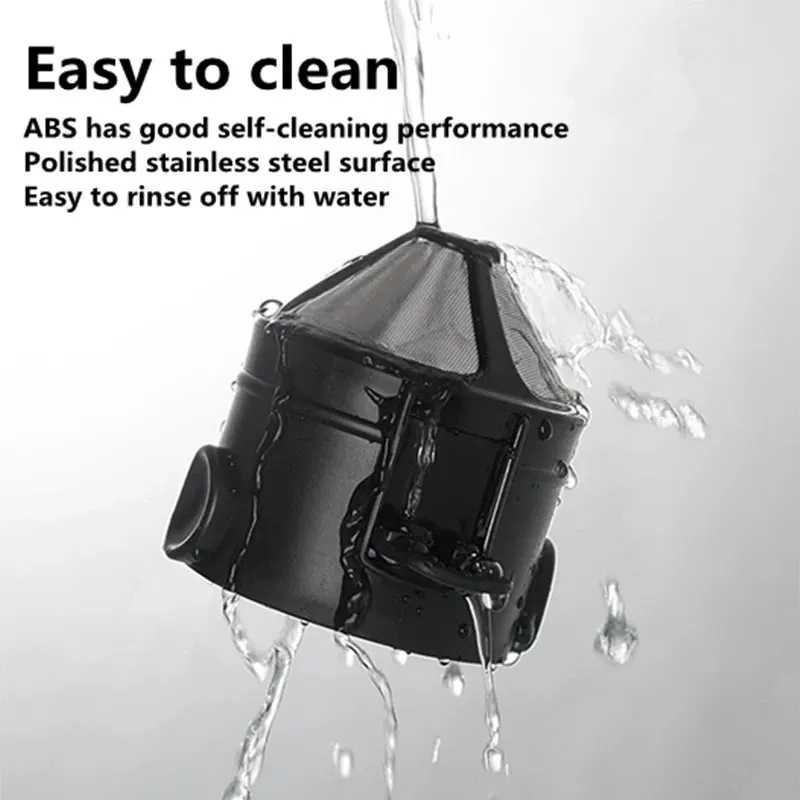 380ml/510ml Coffee Filter Portable Reusable Double Layer Stainless Steel Coffee Cup Coffee Dripper Cup Set Coffee Appliances