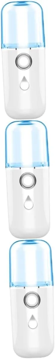 3pcs Nano Facial Mini Hydrator Facial Mini Face Humidifier for Women Portable Beauty Tool Random Style