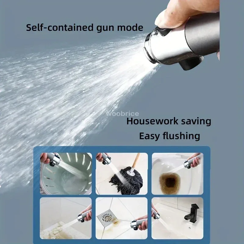 4 Modes Shower Head High Pressure Showerhead