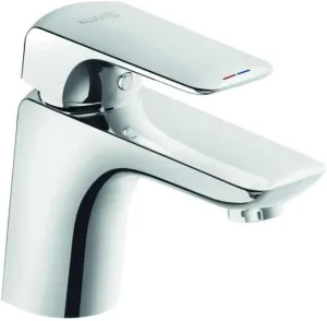 410280575 Basin Waterfall – Ameo Single-Lever Mixer Tap DN 15 Ceramic Cartridge with Hot Water Control and Lever: 6 L/min Water Flow At 3 Bar