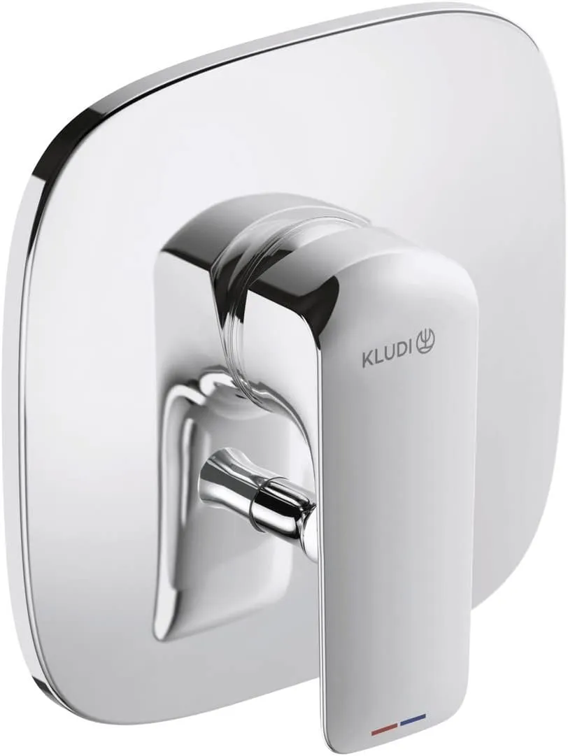 416500575 – Deck – – Bath and Shower Single-Lever Mixer Tap Flush-Mounted Ameo | Fine Structure Set with Function Unit Ceramic Cartridge with Hot Water Control Flow Class D/C