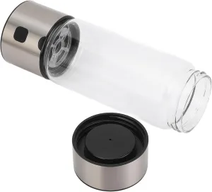 460ml Hydrogen Water Bottle Generator 1400ppb Portable Rechargeable Hydrogen Rich Water Generator for Travel Fitness Silver