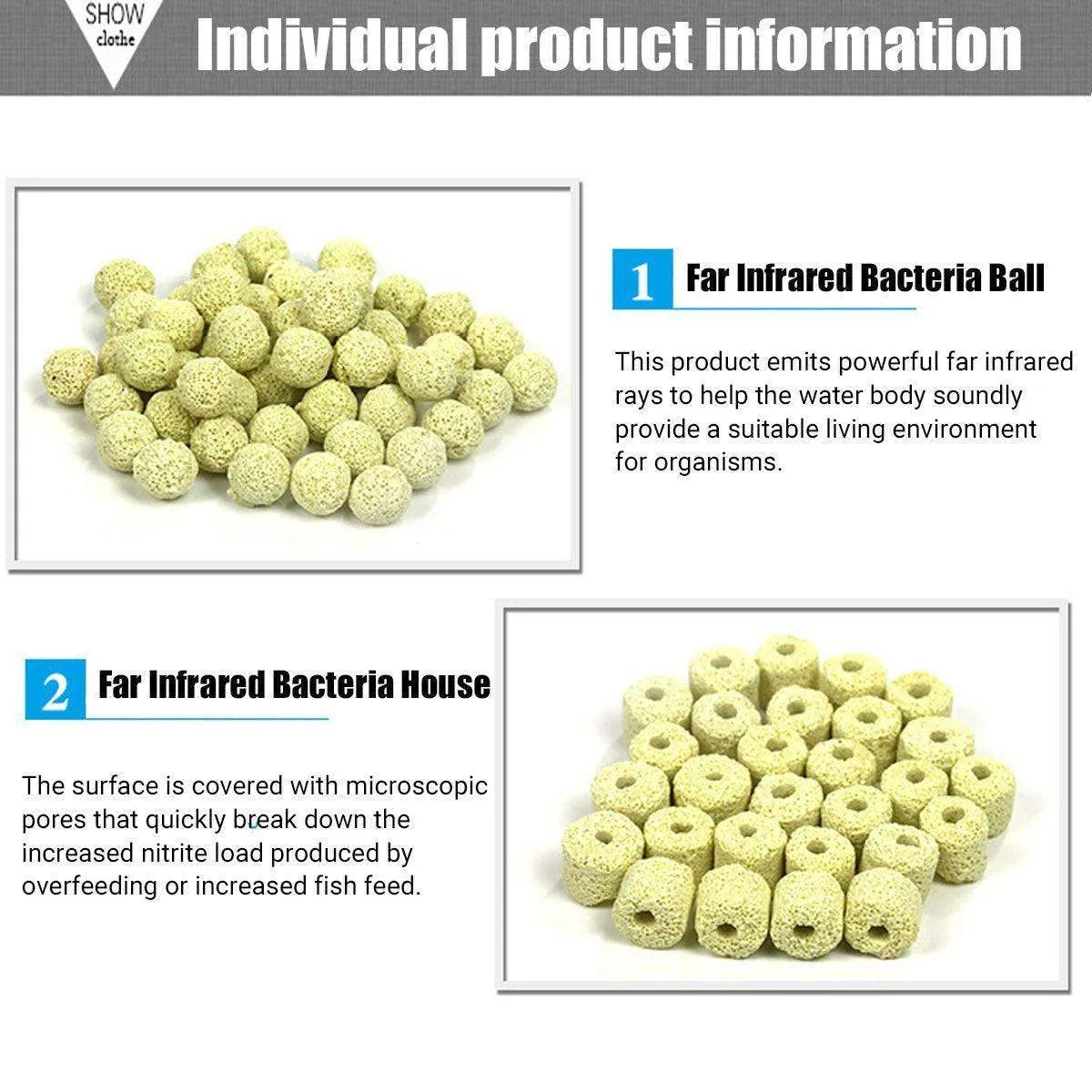 500g Fish Tank Water Filter Media Aquarium Filtration Material Sponge Pad