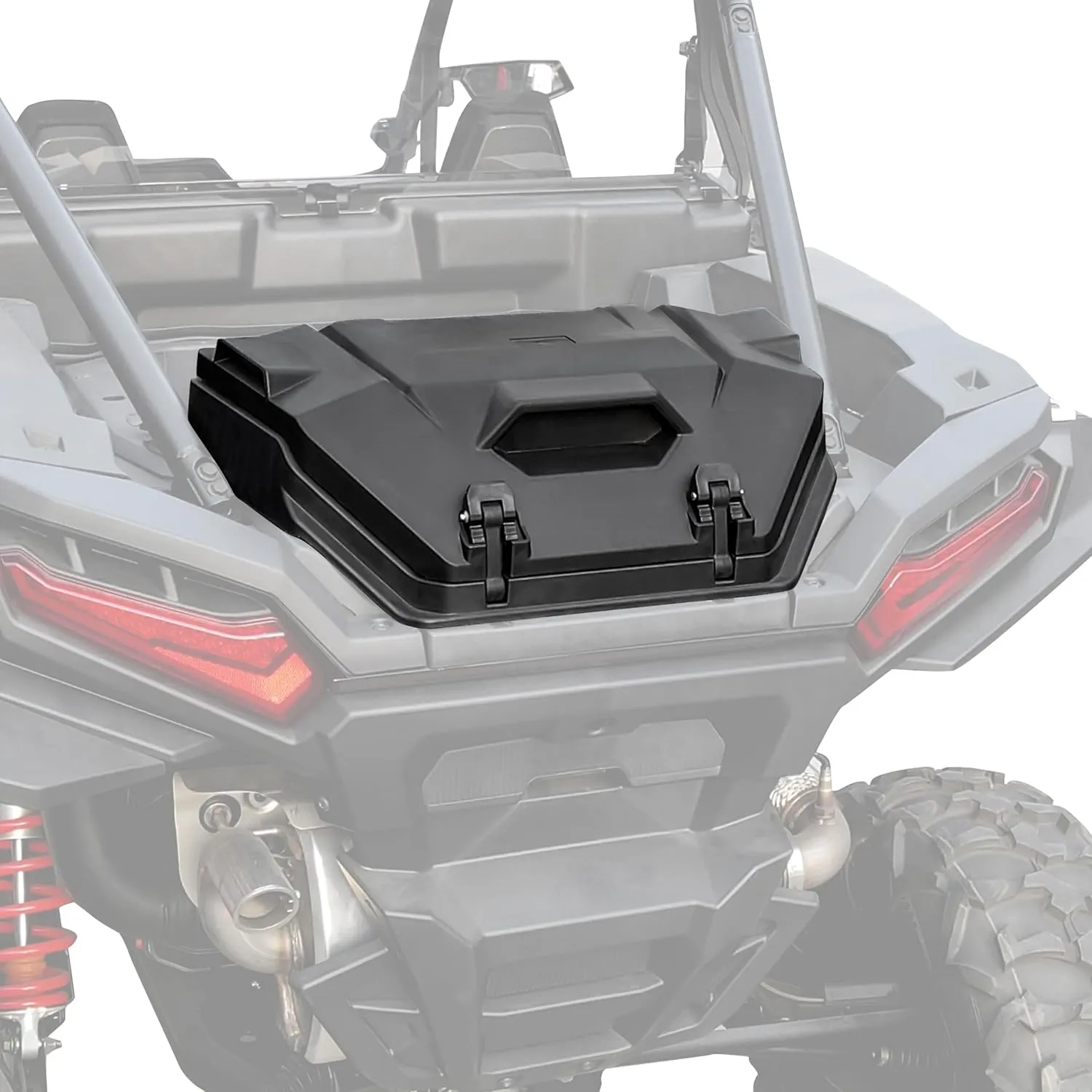55QT Forward Cargo Box for Polaris RZR XP 1000 2024 , UTV Rear Waterproof Bin Bed Storage Box for RZR XP 1000/ XP 4 1000 Sport/Premium/Ultimate 2024 2025 Accessories, Replace #2884525