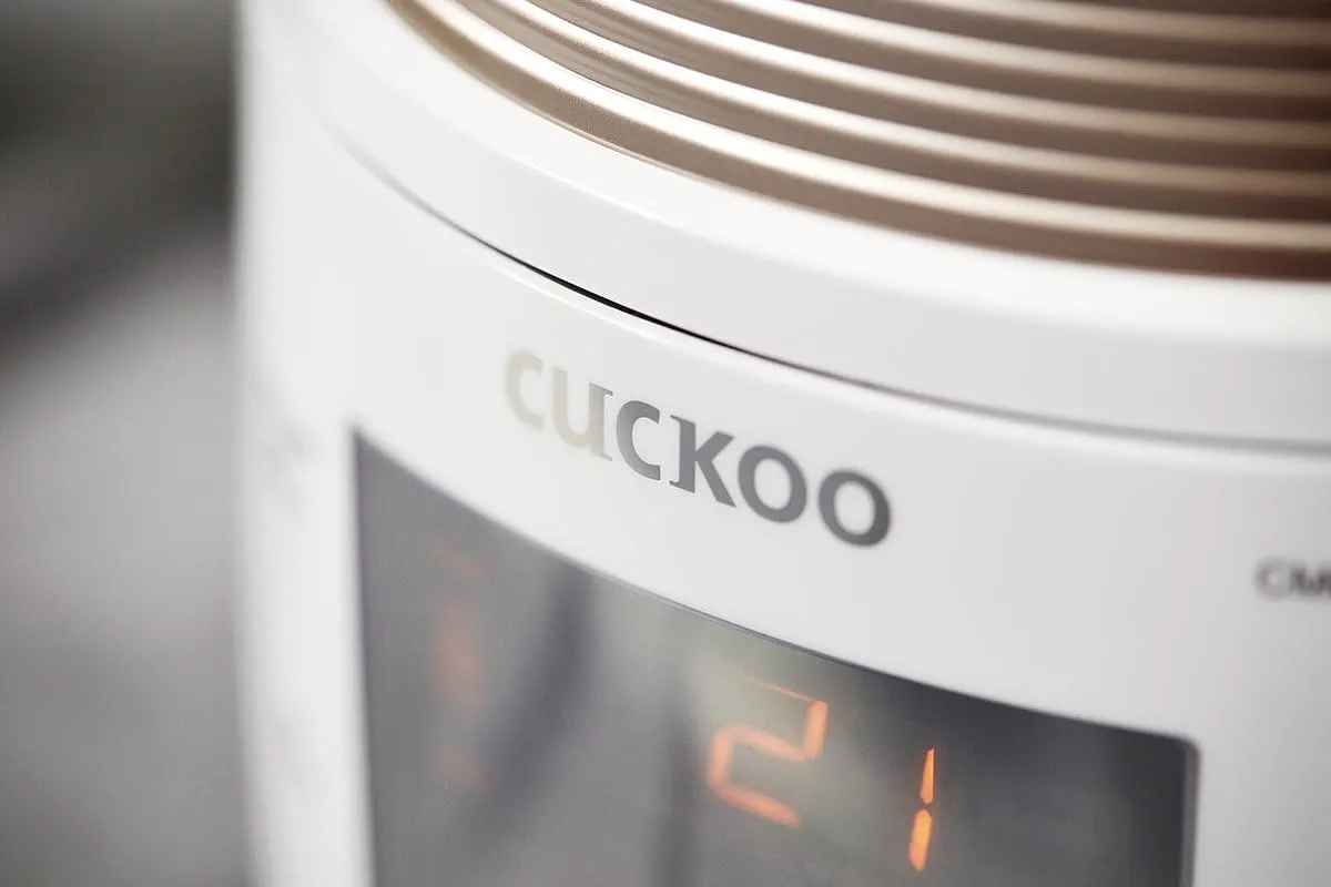 5QT Cuckoo Electric Pressure Cooker with 10 Menu Options and Stainless Steel Pot