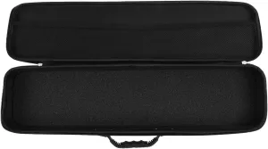 62x17x6.5cm/24.4x6.7x2.6in Fishing Gear Storage Bag, EVA Shock Resistant Hard Shell Fishing Gear Rod Reel Storage Tool Bag Accessory