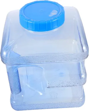 7.5l Portable Water Bucket for Camping Hiking Car Driving Thick Mineral Water Storage Container