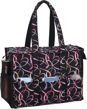 ABAMERICA Nurse Bags for Work Nursing Bag Multiple Pockets Waterproof Organizing Zip Top Clinical Bag for Nursing Students