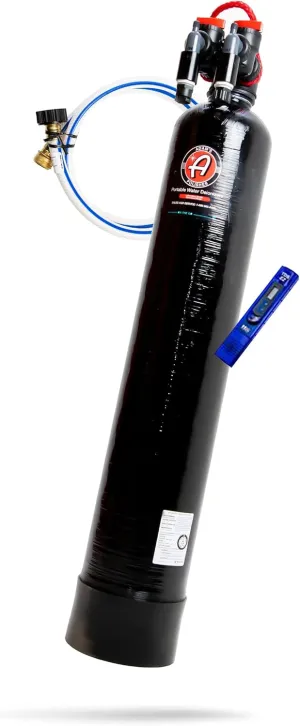 Adam's Polishes Portable Spotless Water Deionizer - Eliminates Water Spots, Spotless Rinse Touchless Detailing - Easy to Use Attaches to Regular Garden Hose (Pro Deionizer)