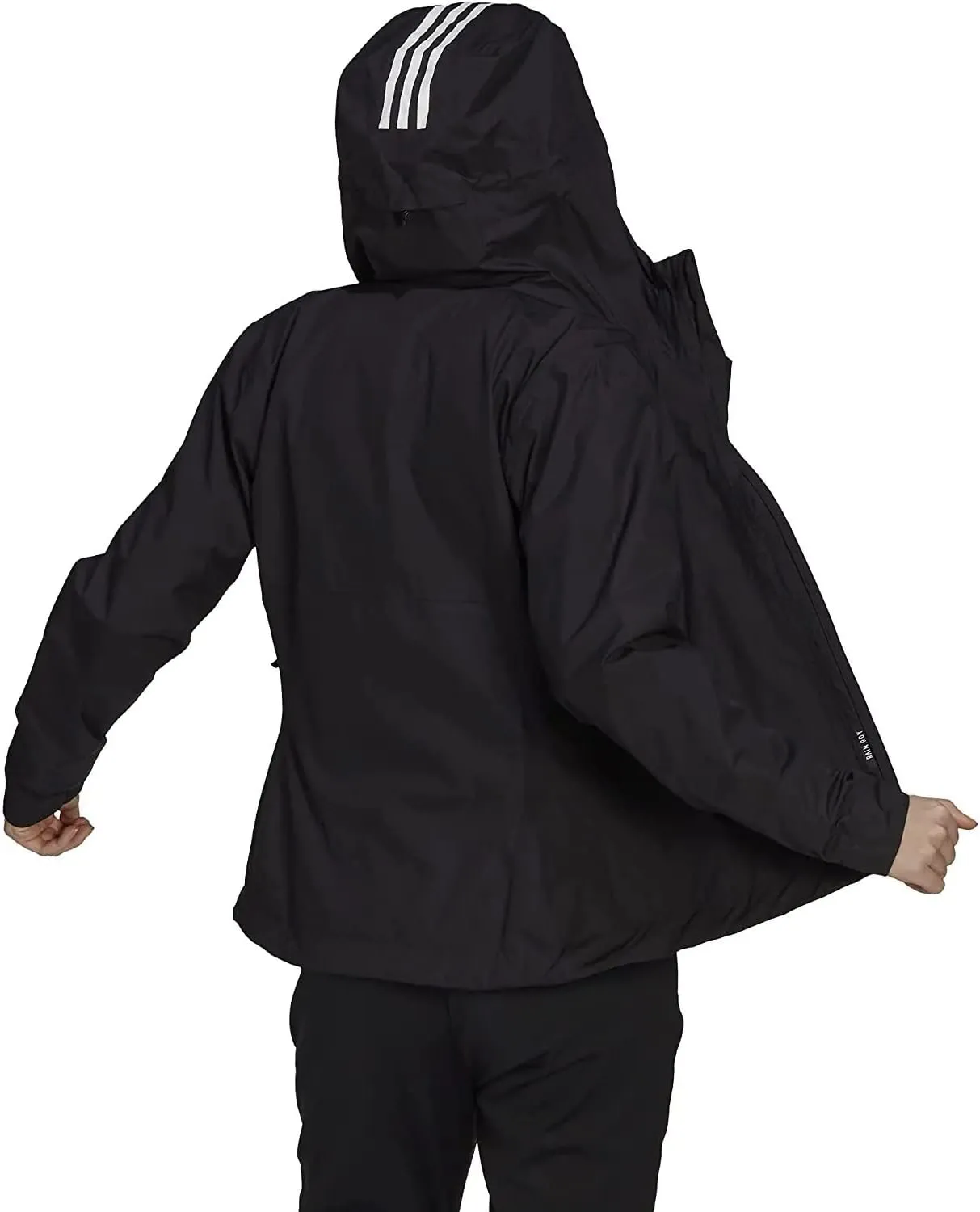 adidas Women's Basic 3-Stripes Rain.rdy Jacket