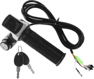 Adjustable Speed Controller 48v with Lockable Grip for Electric Vehicle Throttle