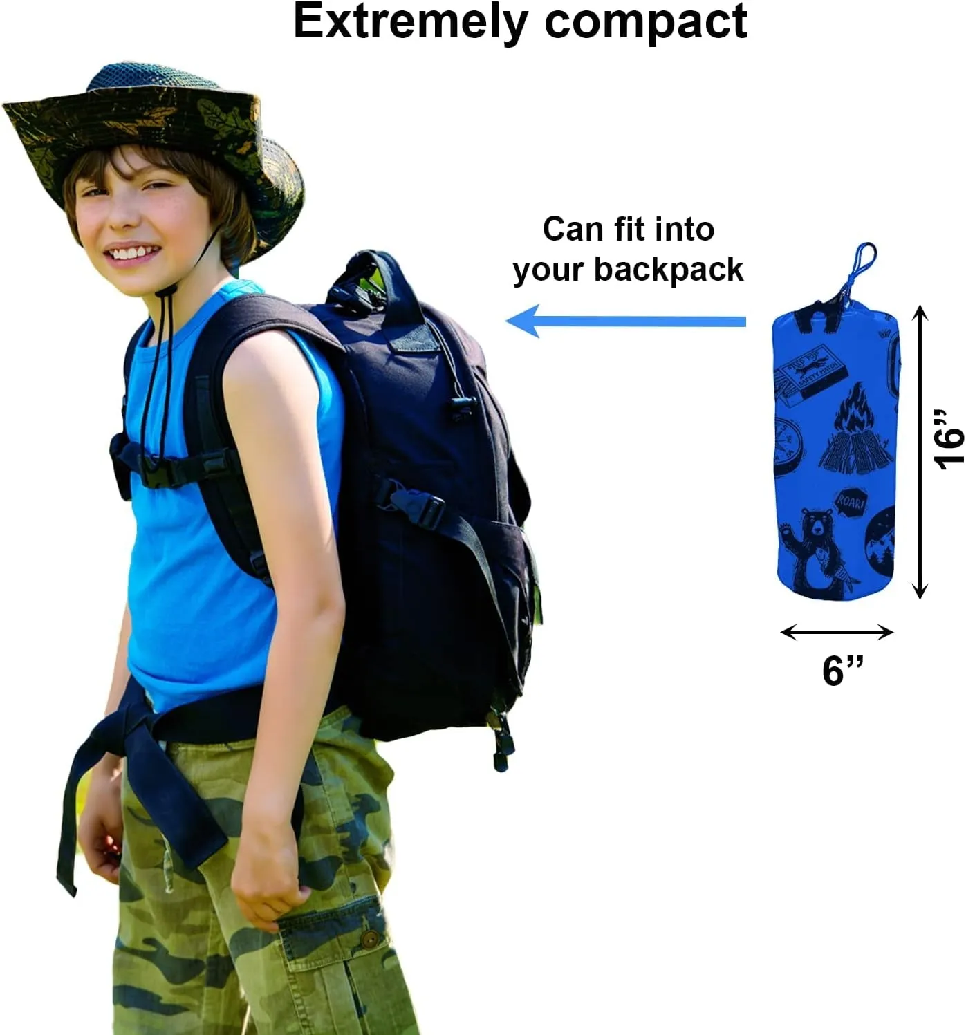Adventure Theme Kids' Camping Cot: Fun Meets Functionality