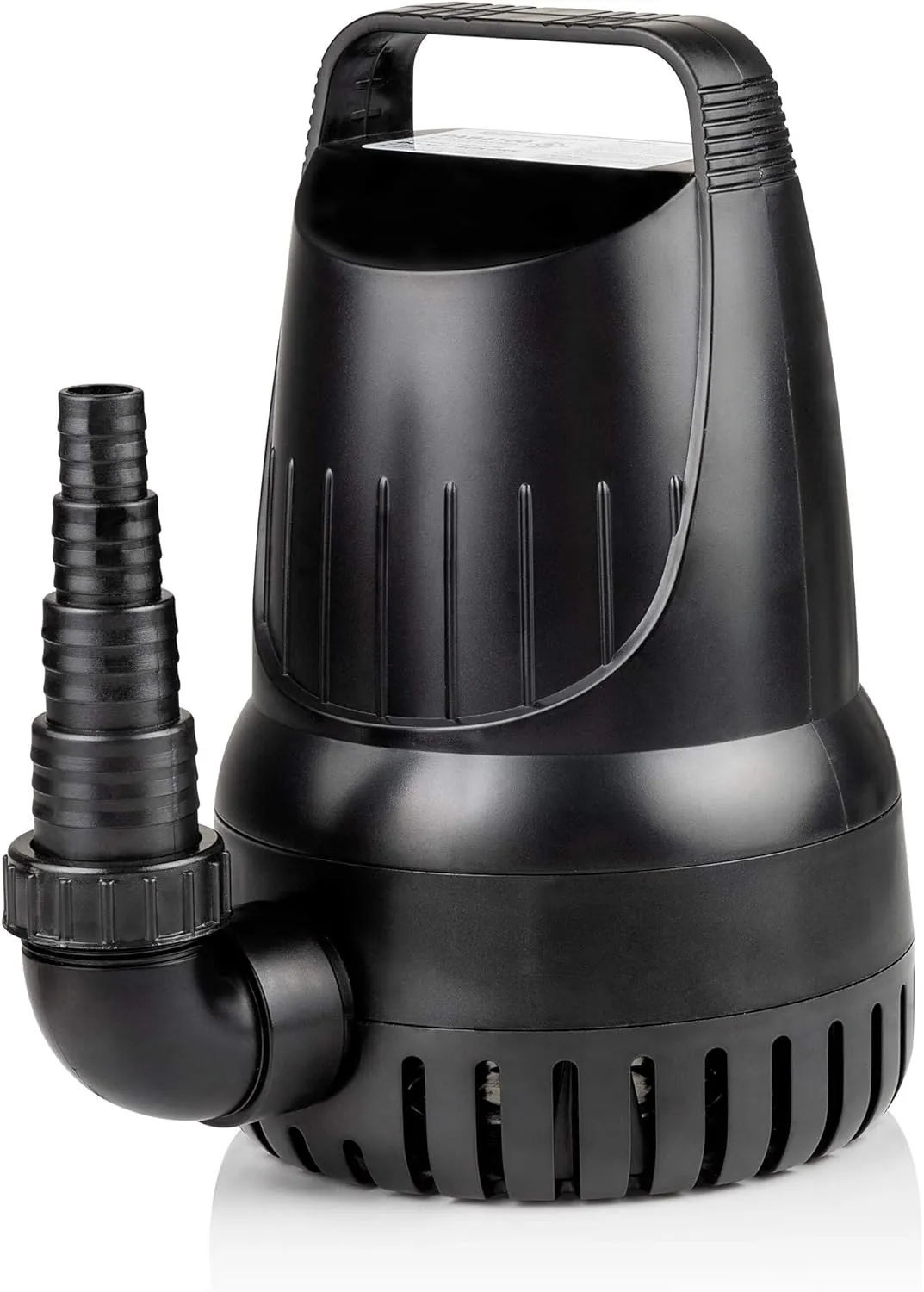 Alpine Corporation Submersible 4100 GPH Fountain Hurricane Pump for Large Fountains and Birdbaths Outdoor Décor Accessory