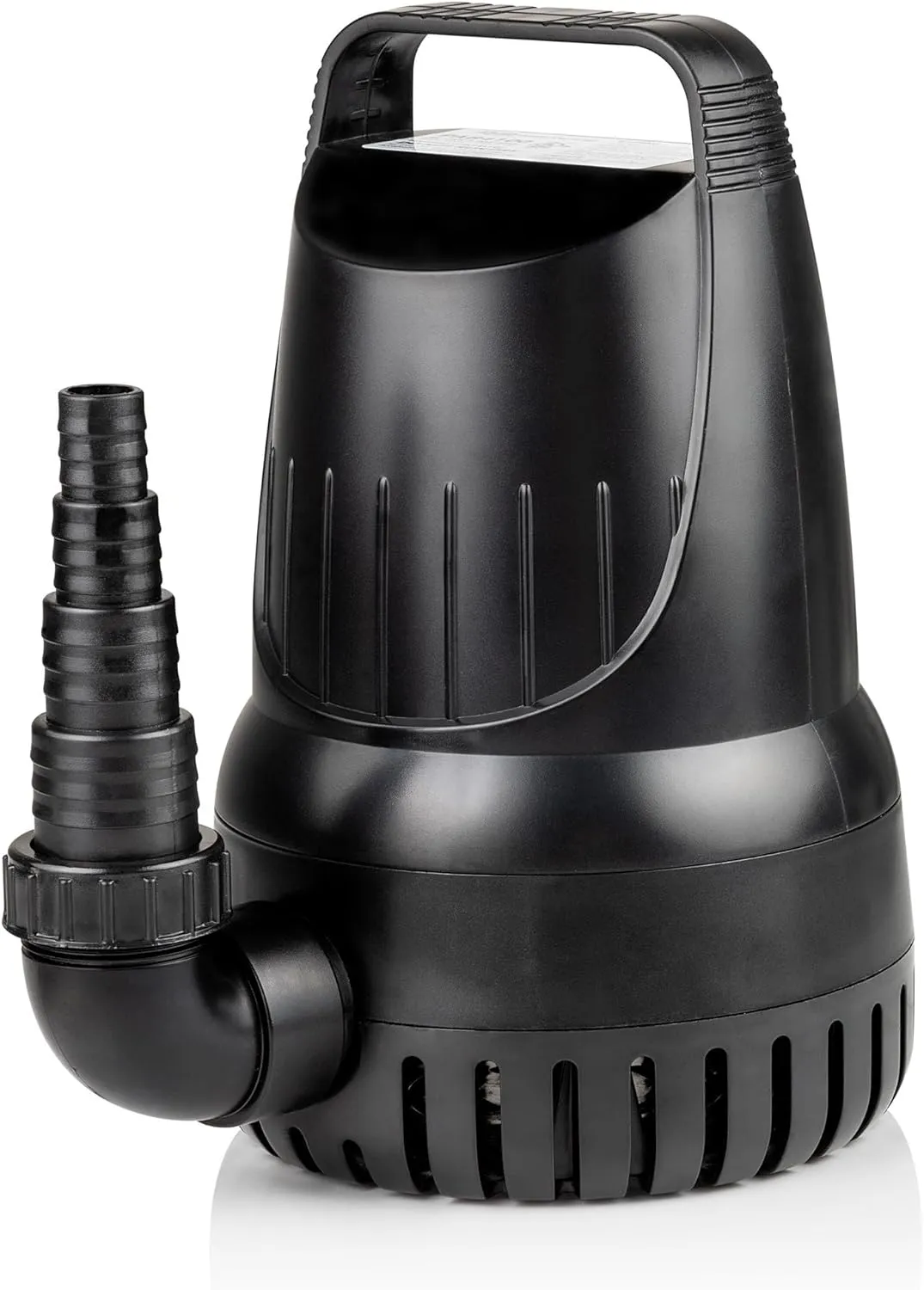 Alpine Corporation Submersible 4100 GPH Fountain Hurricane Pump for Large Fountains and Birdbaths Outdoor Décor Accessory