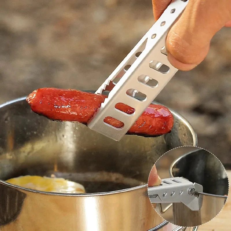 Aluminium Anti-Hot Alloy Clip for Camping Pots and Pans