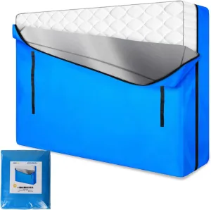 ANALIM Mattress Bags for Moving and Storage, Zippered Mattress Storage Bag with 8 Strong Carrying Handles, Cover Moving Supplies Reusable Mattress Protector (Full)