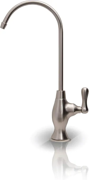 APEC Water Systems Faucet-CD-NP Kitchen Drinking Water Ceramic Disc Luxury Designer Faucet, Non-Air Gap Lead-Free, Brushed Nickel