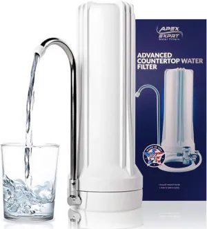 APEX MR-1010 Countertop Drinking Water Filter (White)