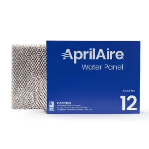 AprilAire 12 Water Panel Humidifier Filter Replacement for AprilAire Whole-House Humidifier Models 112, 224, 225, 440, 445, 445A, 448 (Pack of 1)