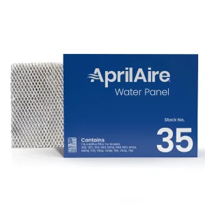 AprilAire 35 Water Panel Humidifier Filter Replacement for AprilAire Whole-House Humidifier Models 300, 350, 360, 560, 560A, 568, 600, 600A, 600M, 700, 700A, 700M, 760, 760A, 768 (Pack of 10)