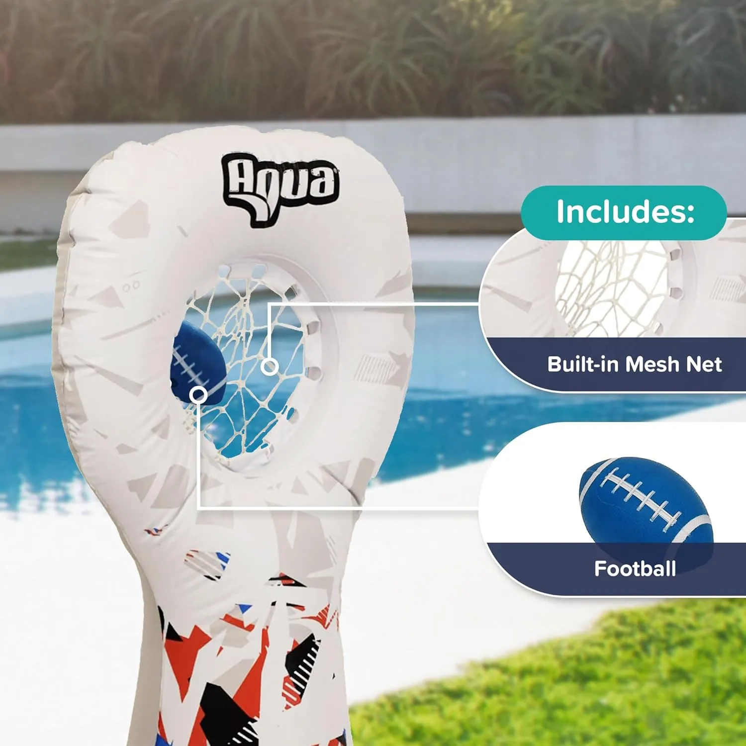 Aqua Pool Toys, Water & Lawn Toys, Great for Summer Parties, Multiple Styles and Color
