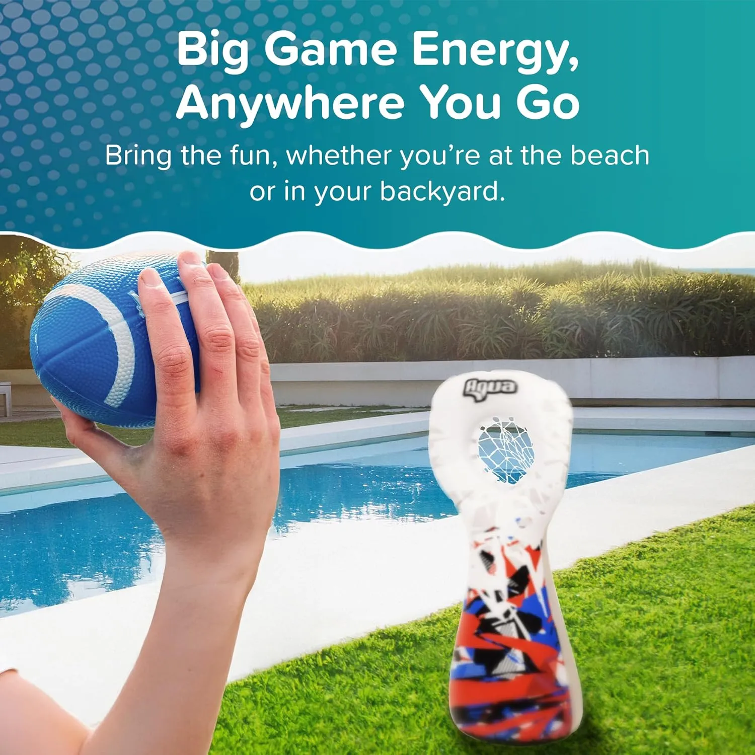 Aqua Pool Toys, Water & Lawn Toys, Great for Summer Parties, Multiple Styles and Color