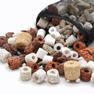Aquarium Biological Filter Ceramic Rings Set 500 G