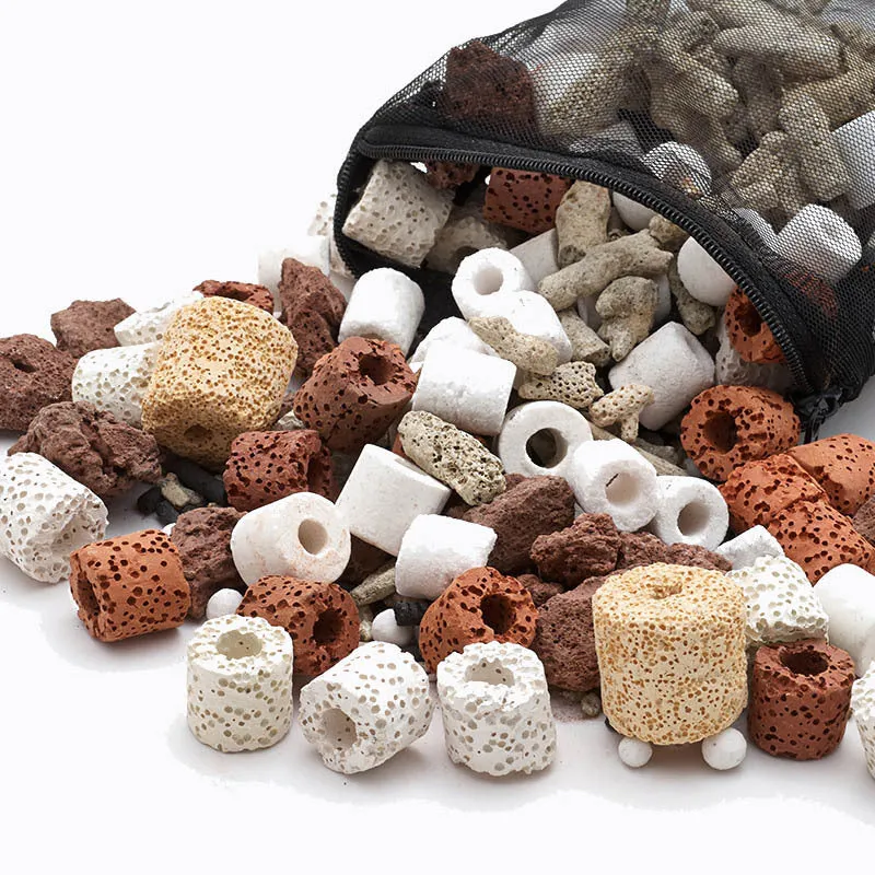 Aquarium Biological Filter Ceramic Rings Set 500 G