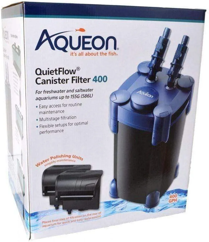 Aqueon QuietFlow 155/400 Canister Filter