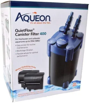 Aqueon QuietFlow 155/400 Canister Filter