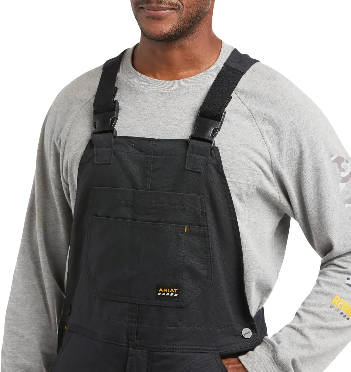 ARIAT Men's Rebar Duracanvas Stretch Insulated Bib